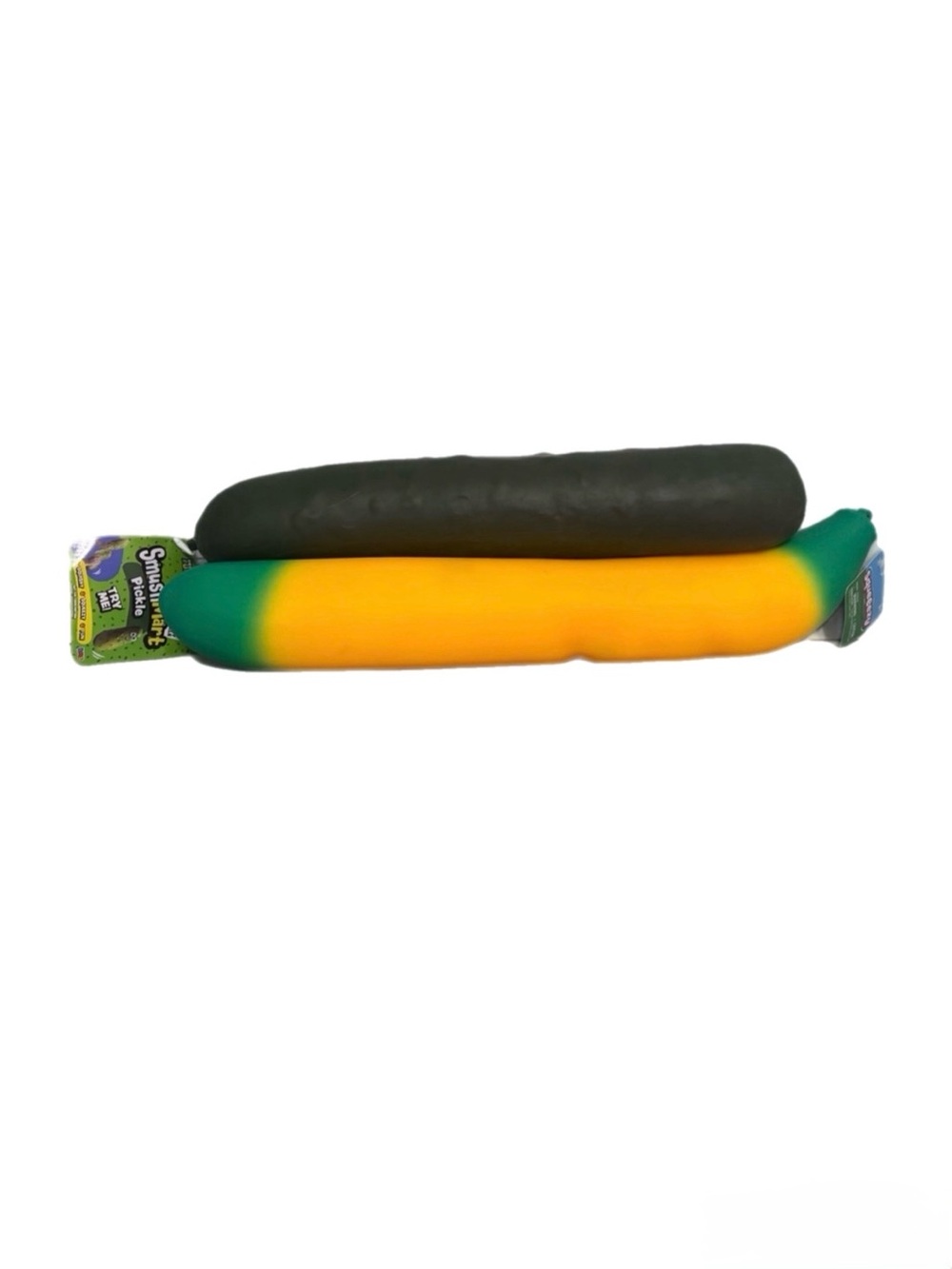 TikTok Viral Smushmart Pickle & Squeezy Banana Sensory Bundle Rare Squishy